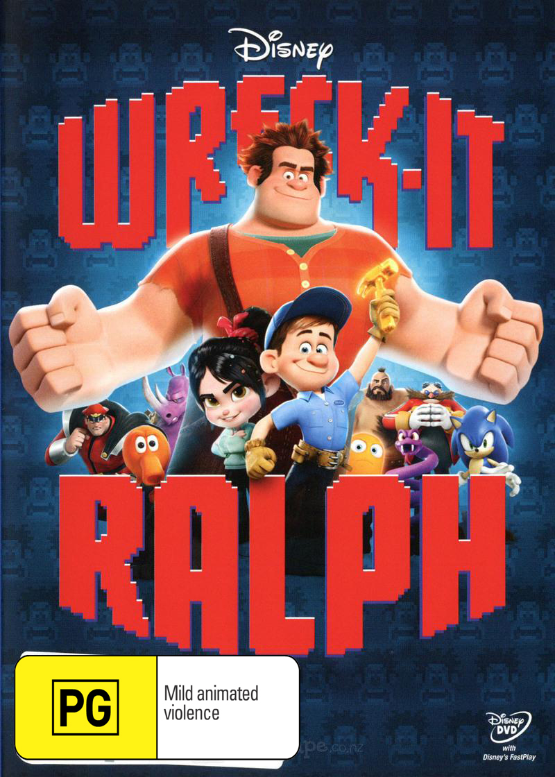 Wreck-It Ralph on DVD image