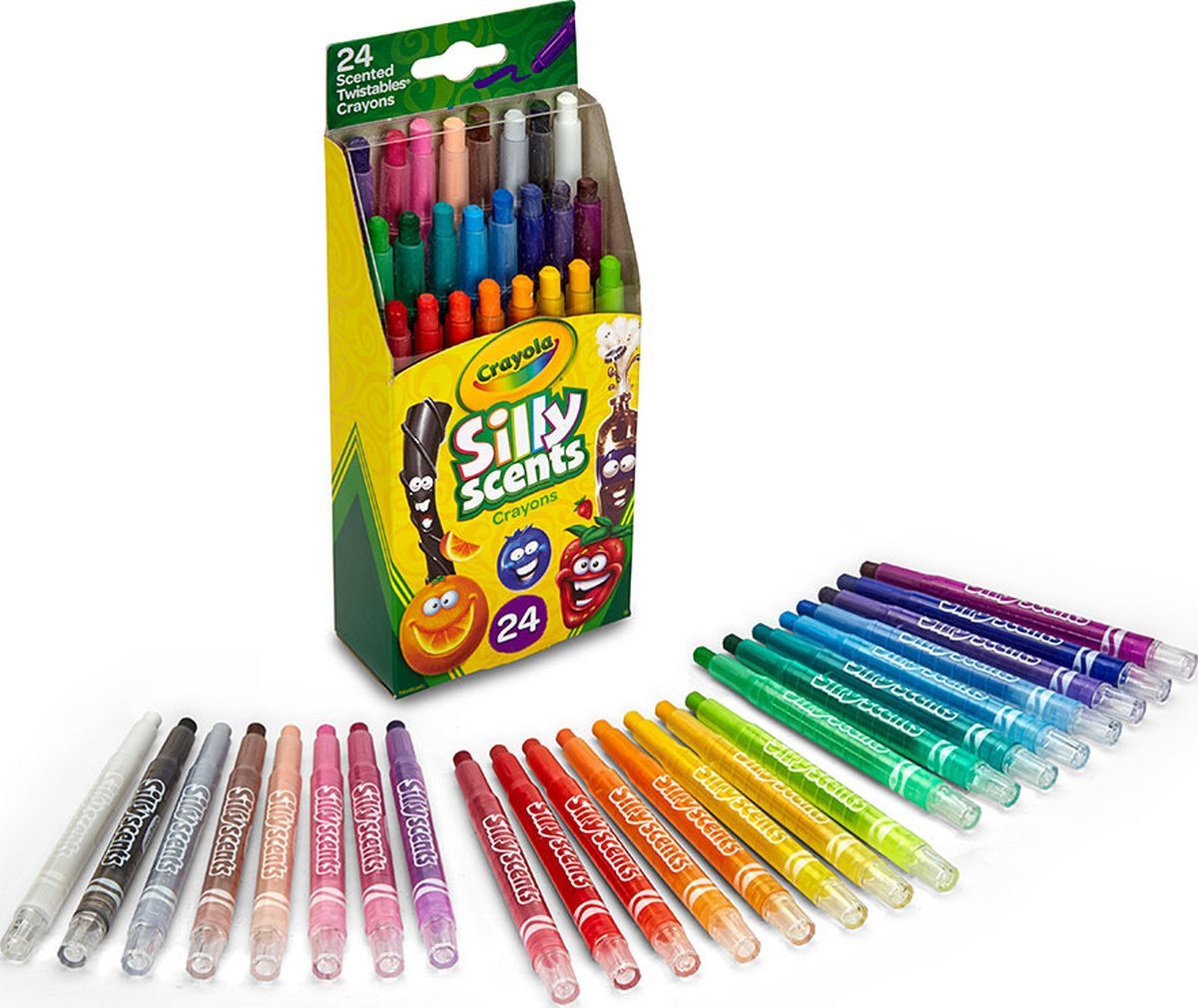 Crayola: Silly Scents - Mini Tiwstable Crayons image