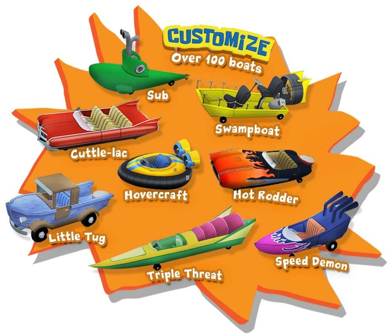 SpongeBob's Boating Bash for Wii image