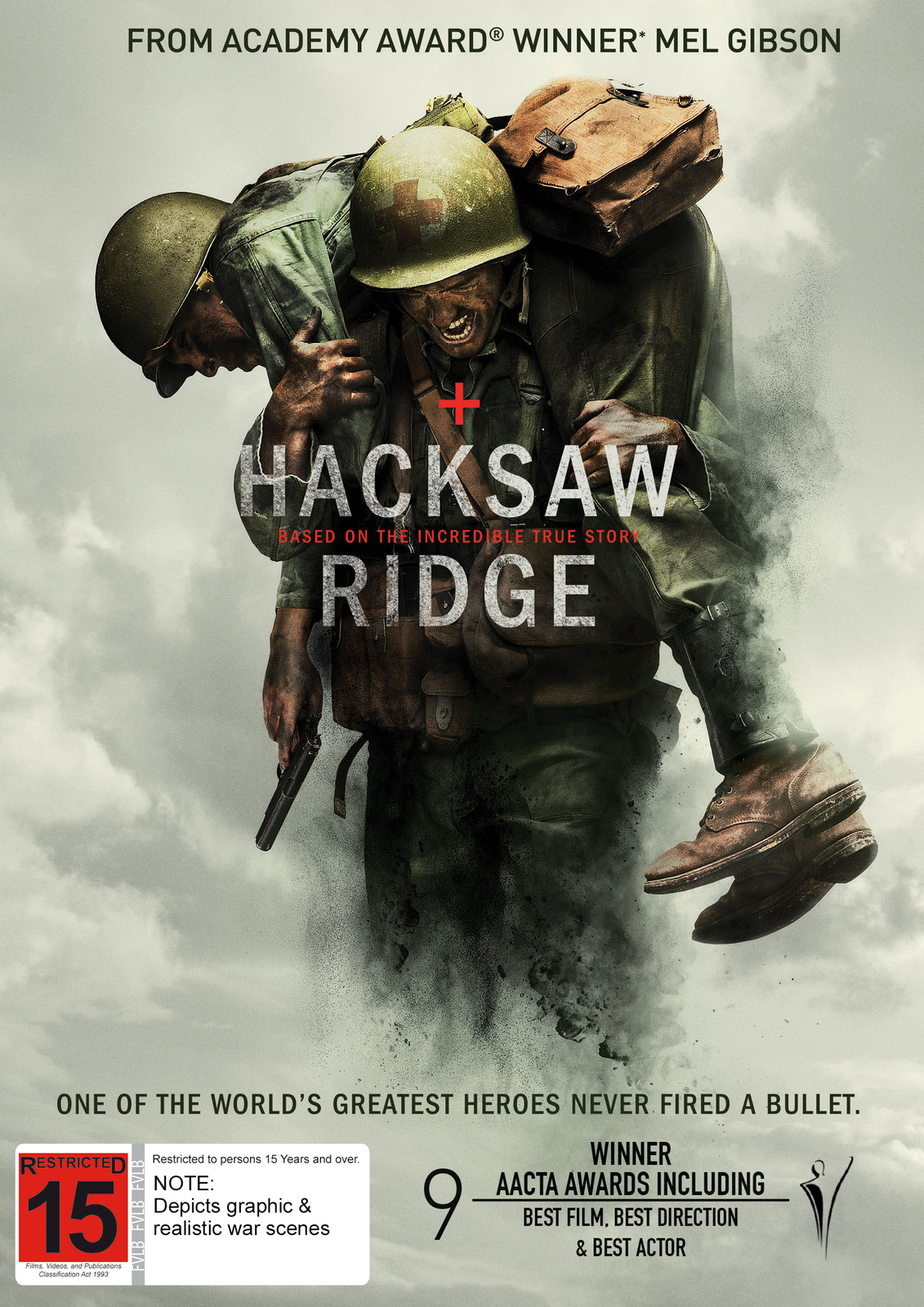 Hacksaw Ridge on DVD image