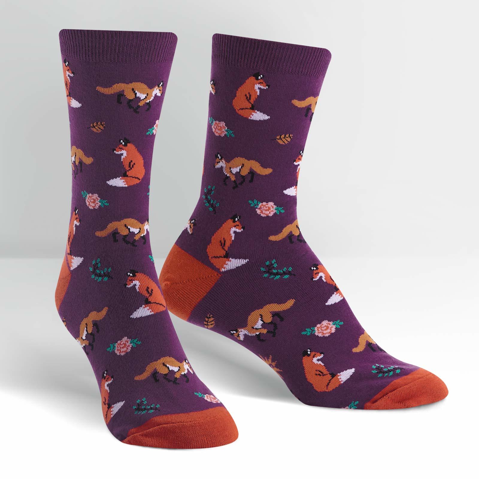 SOCK it to Me: Women's - Fox Trot Crew Socks image