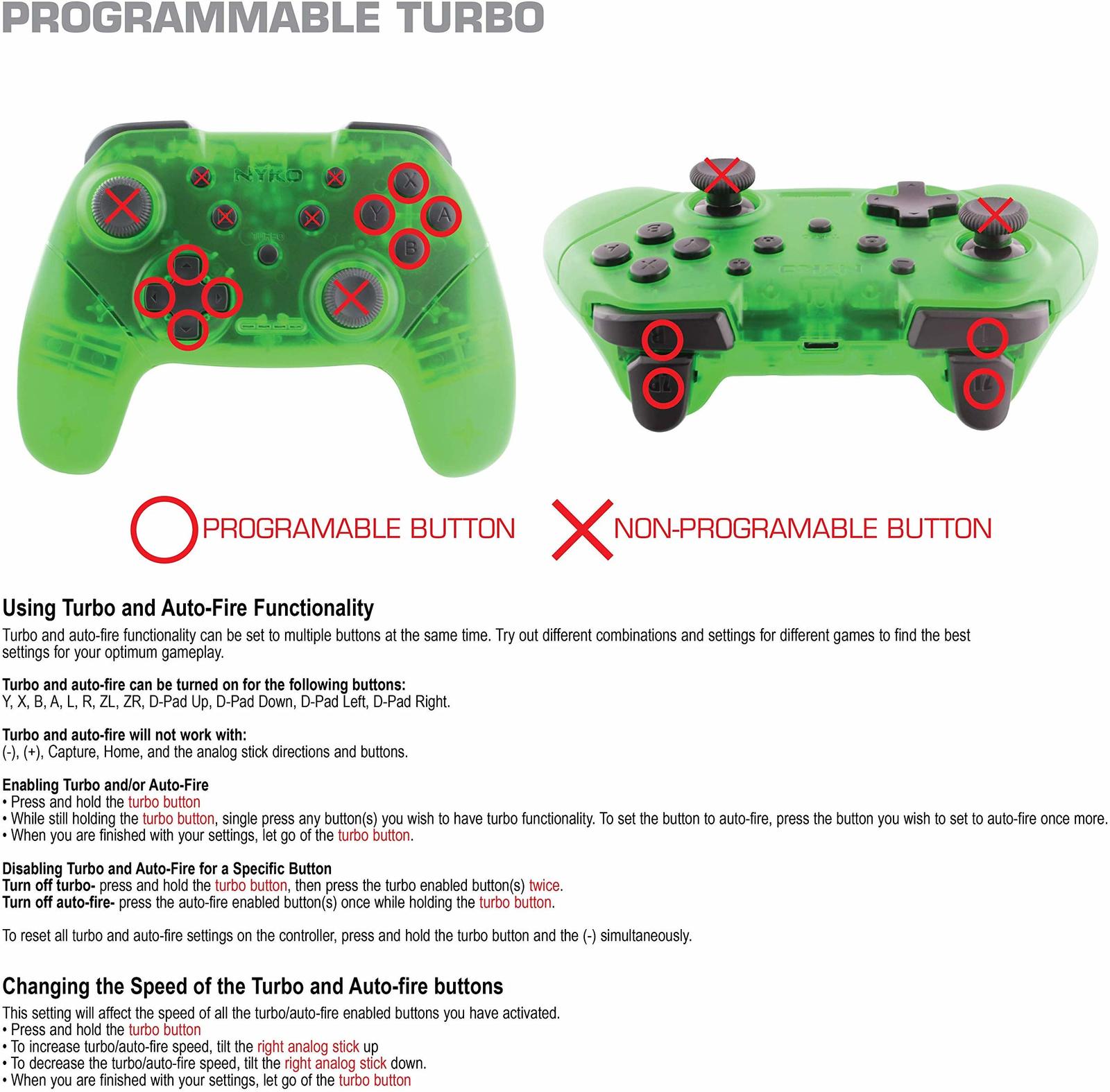 Nyko Switch Wireless Core Controller (Green) for Switch image