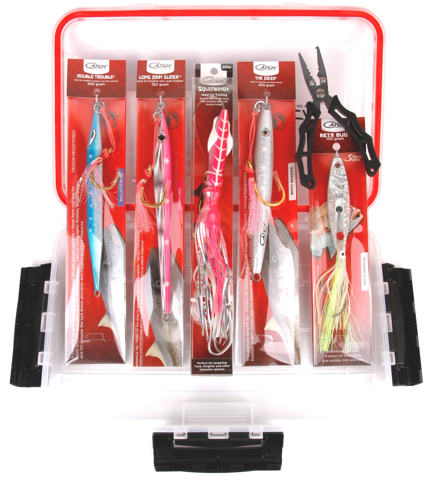 Buy Catch Kingfish Value pack with Tackle Box at Mighty Ape Australia