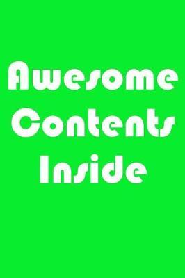 Awesome Contents Inside by November Ink image