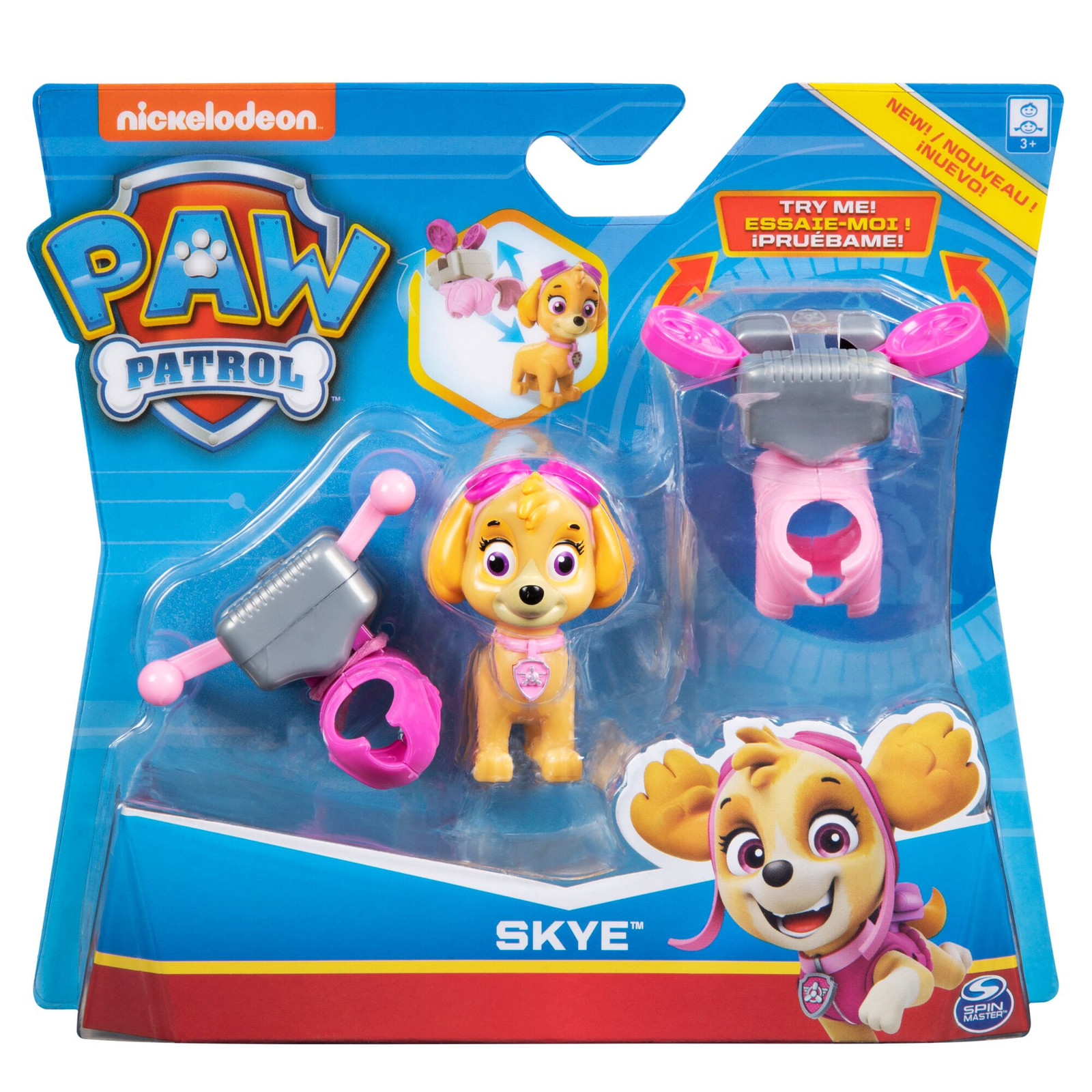 Paw Patrol The Mighty Movie Mighty Skye Figure Gift Pack Baby Pup | My ...