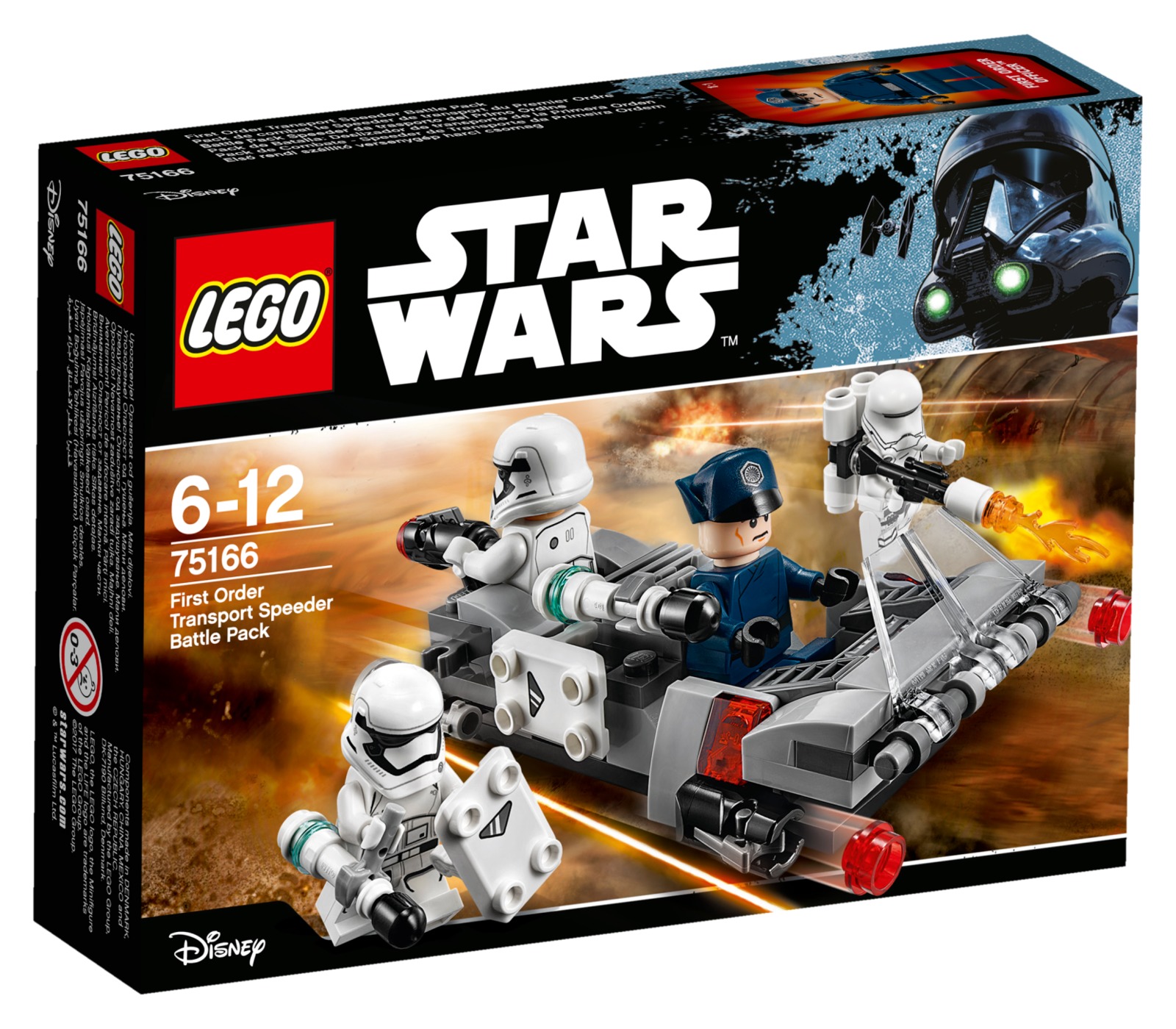 LEGO Star Wars - First Order Transport Speeder Battle Pack (75166)