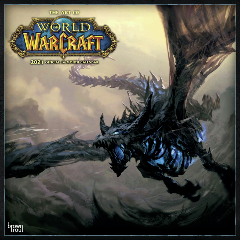 World of Warcraft 2021 Square Wall Calendar image