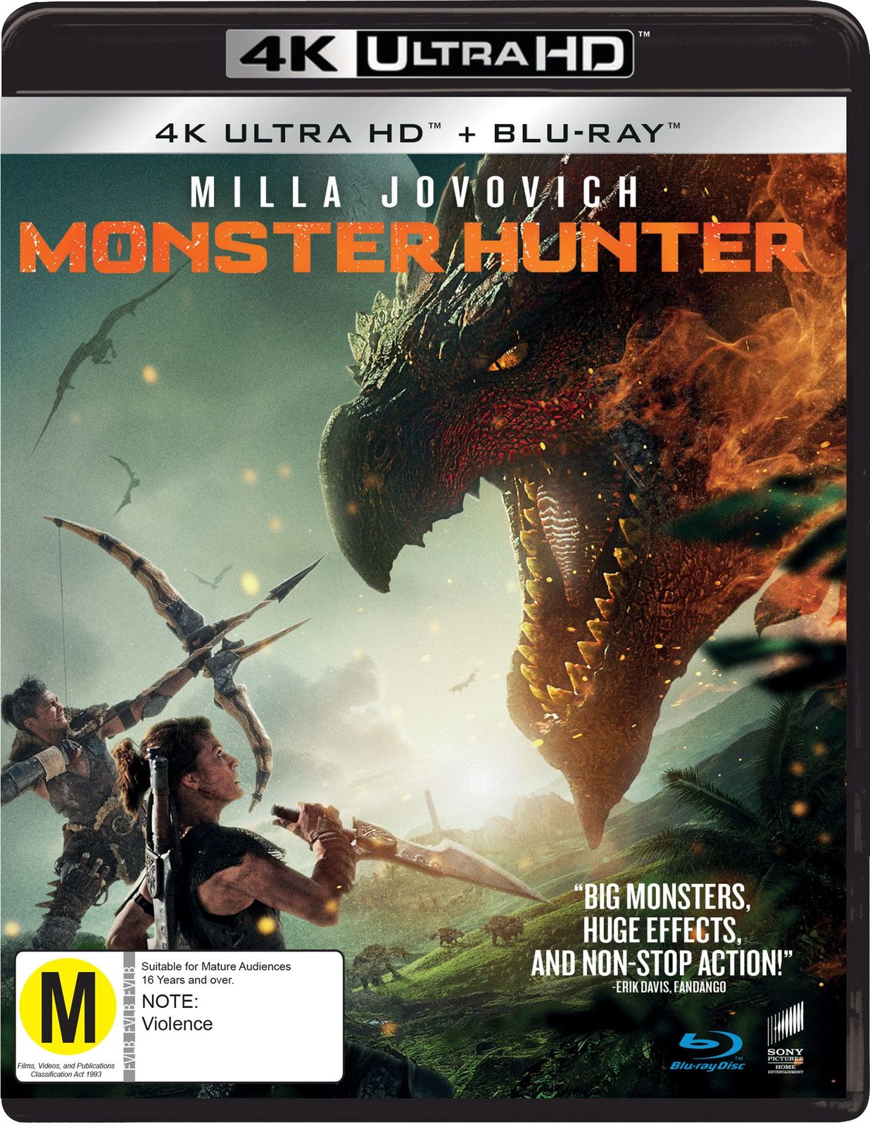 Monster Hunter (4K UHD + Blu-Ray) on UHD Blu-ray image