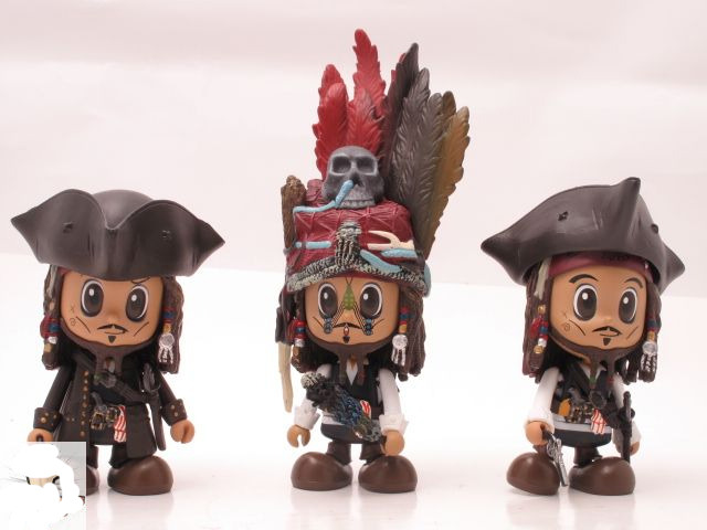 Pirates of the Caribbean 4 Cosbaby 3" Vinyl - SET 6 image