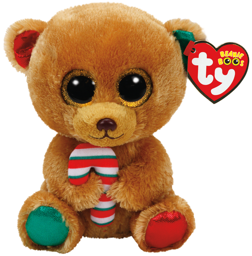 Ty Beanie Boo Bella Bear (Christmas) image