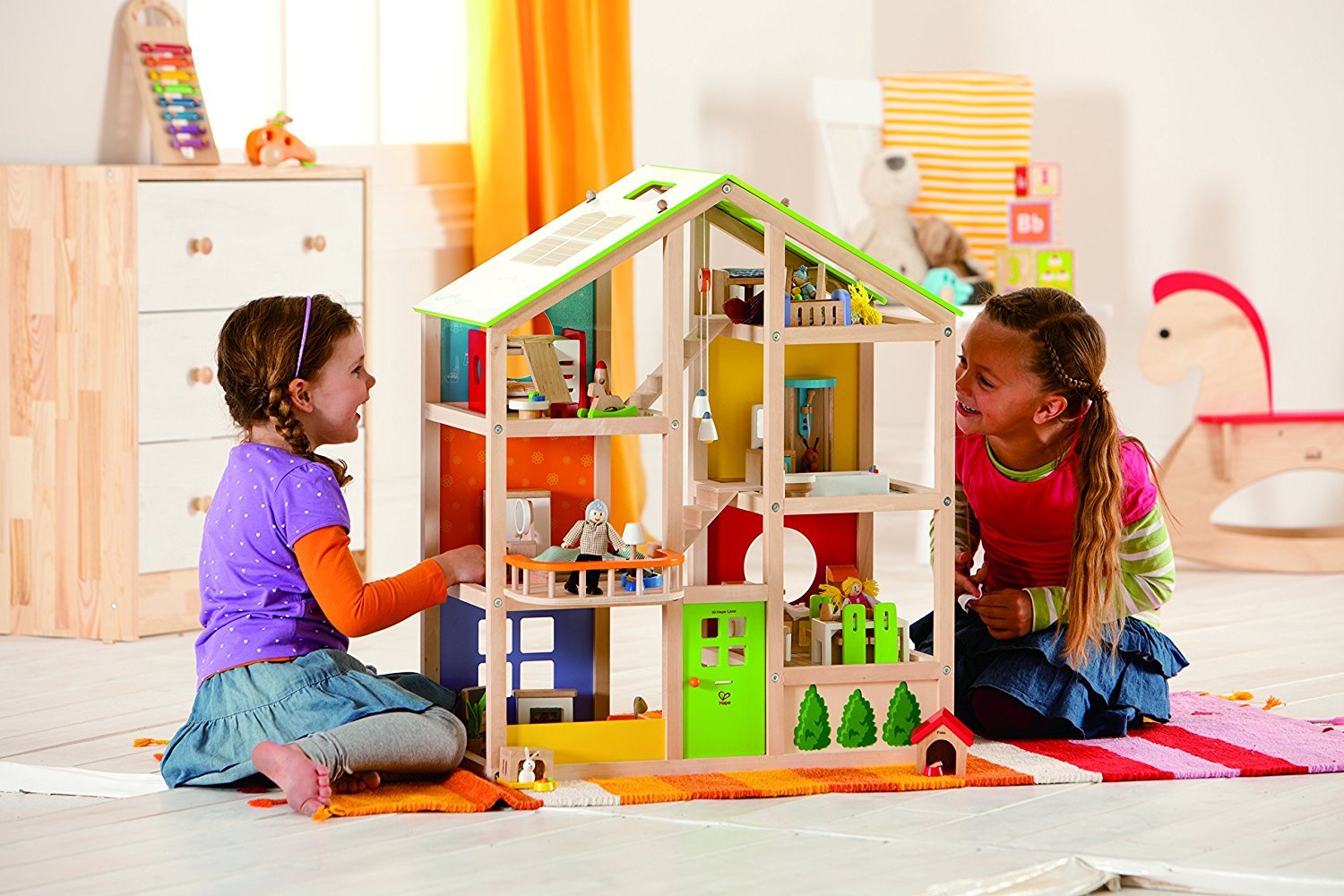 Hape: All Season Dolls House (Unfurnished) image