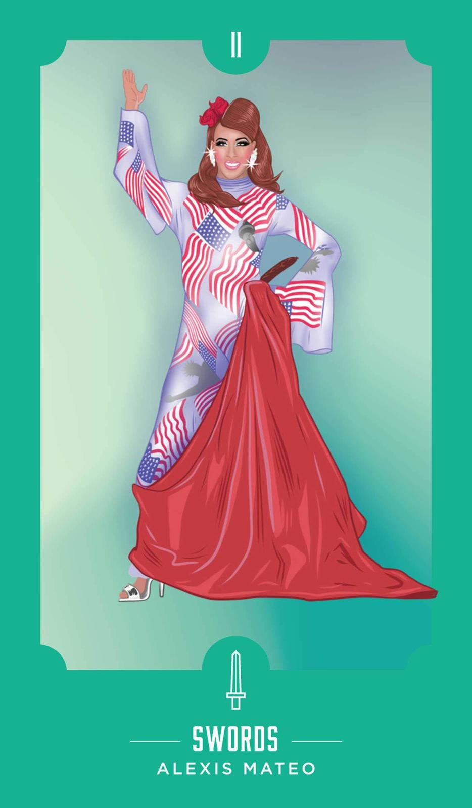 RuPaul's Drag Race Tarot Cards by Paul Borchers image