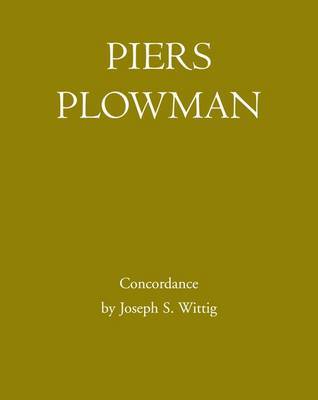 "Piers Plowman" Concordance by Joseph Wittig image