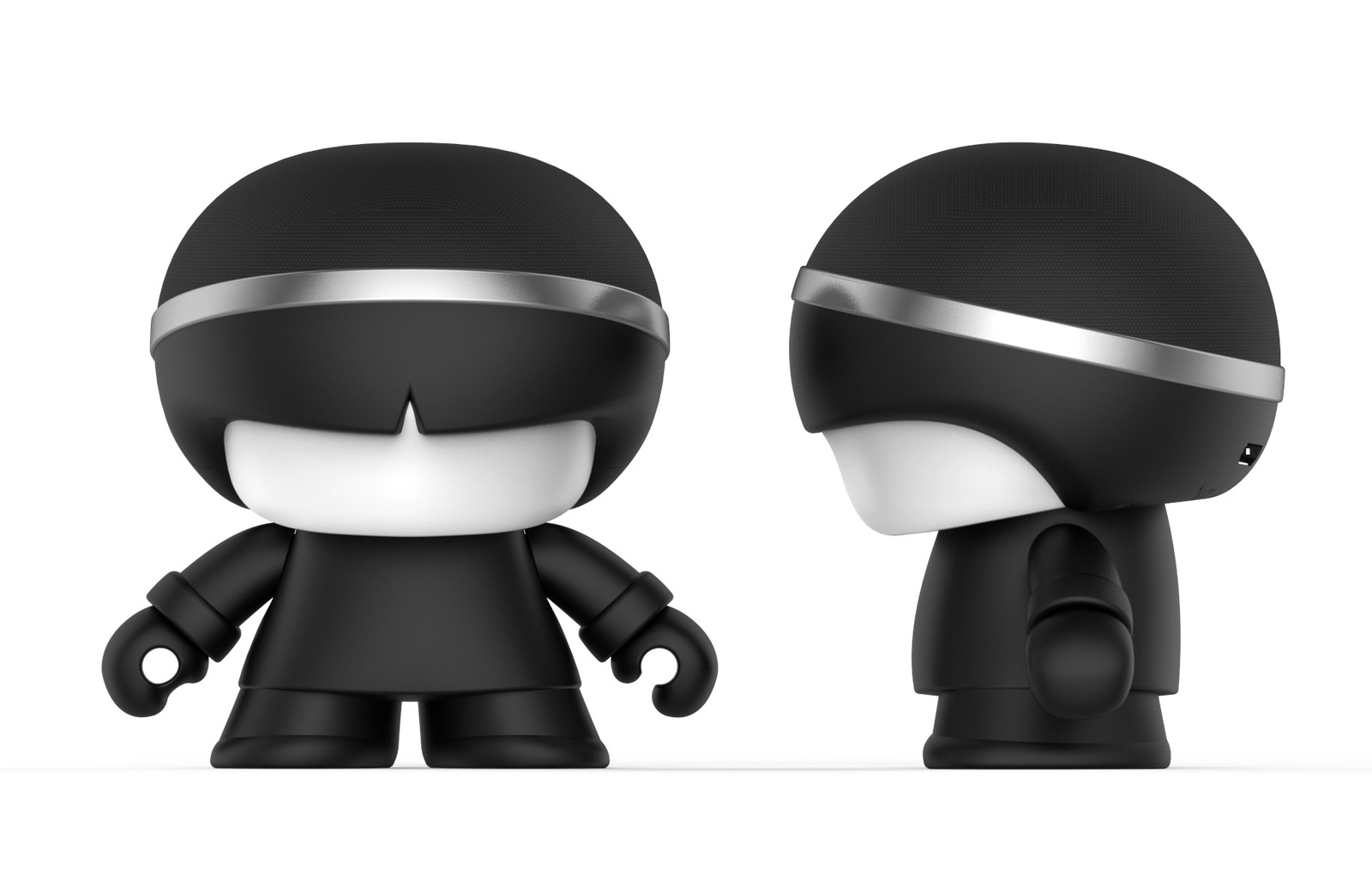 Xoopar Boy: 3" Bluetooth Speaker - Matt Black image