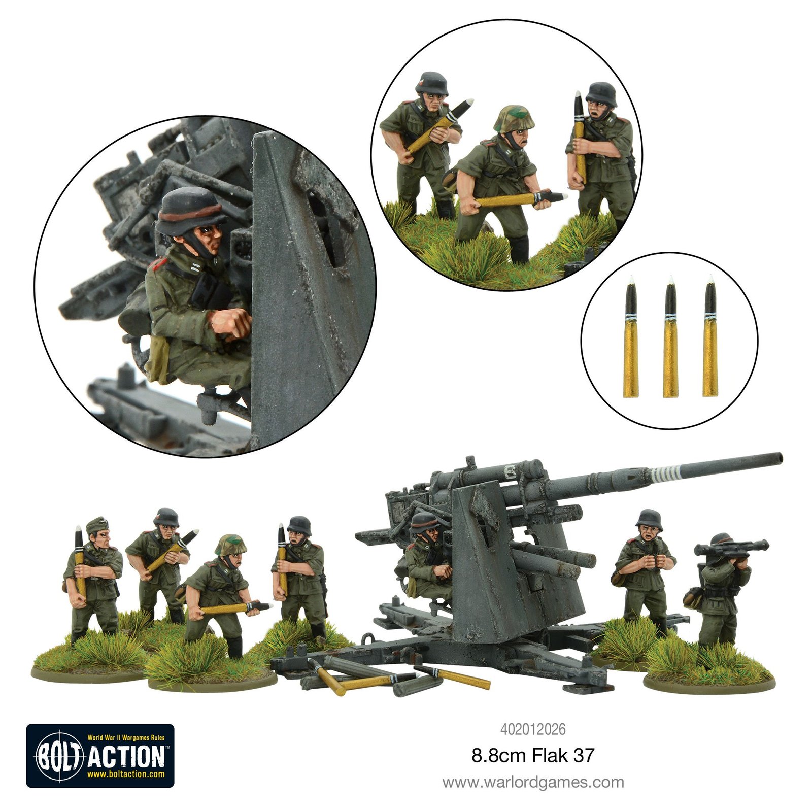 Bolt Action: German Flak 37 8.8cm image
