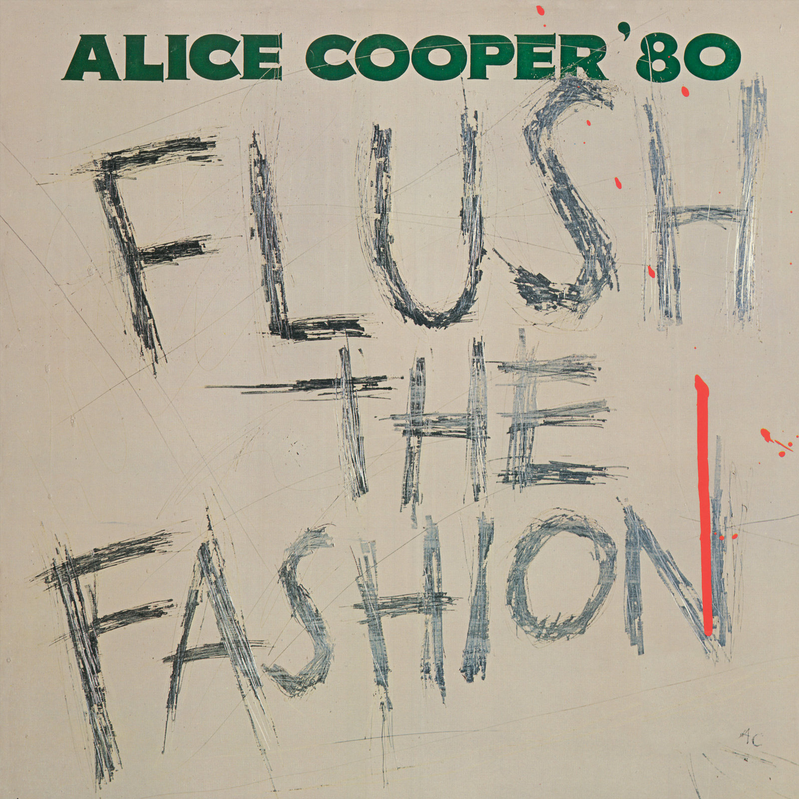 Flush The Fashion on Vinyl by Alice Cooper