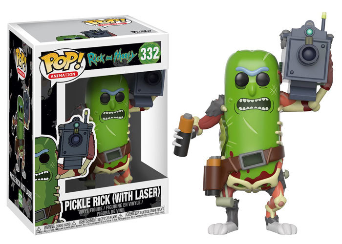 Pickle Rick (With Laser) - Pop! Vinyl Figure image