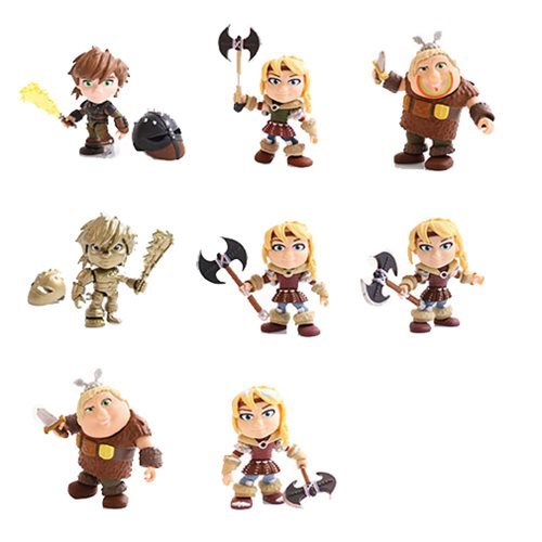 How to Train Your Dragon: Heroes & Humans Wave 2 - Action Vinyl Figure (Assorted)