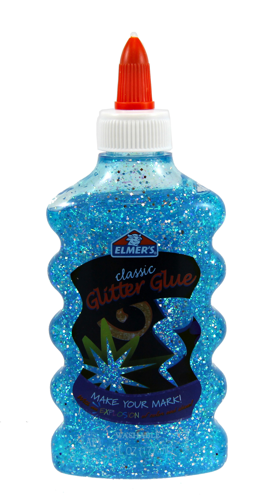 Buy Elmers Glitter Glue Blue (177ml) at Mighty Ape NZ