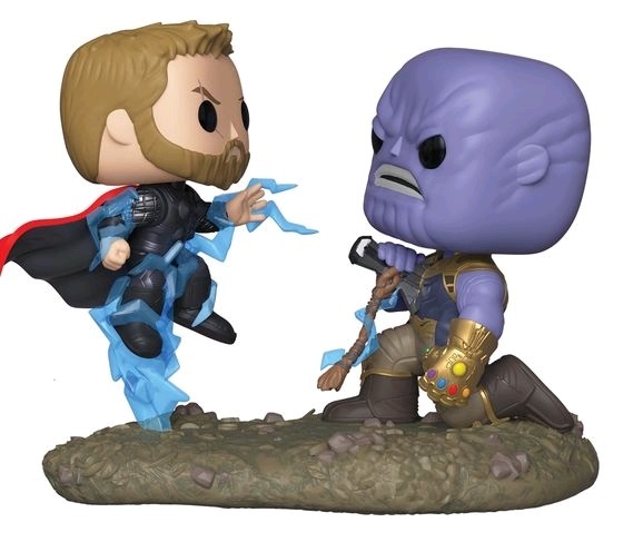 Thor vs Thanos - Pop! Movie Moment Figure image