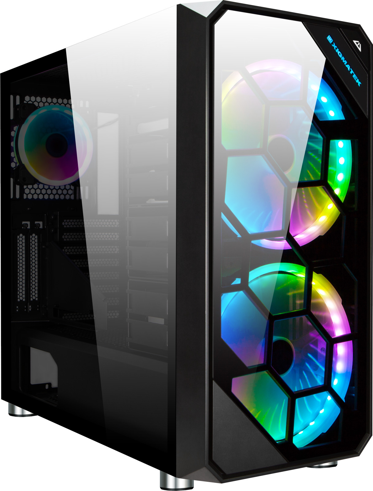 Xigmatek Zest Tempered Glass Mid Tower Case image