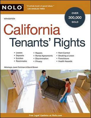 California Tenants' Rights by Janet Portman, Attorney image