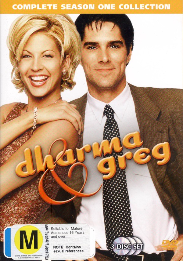Dharma and Greg - Season 1 (3 Disc Set) on DVD image
