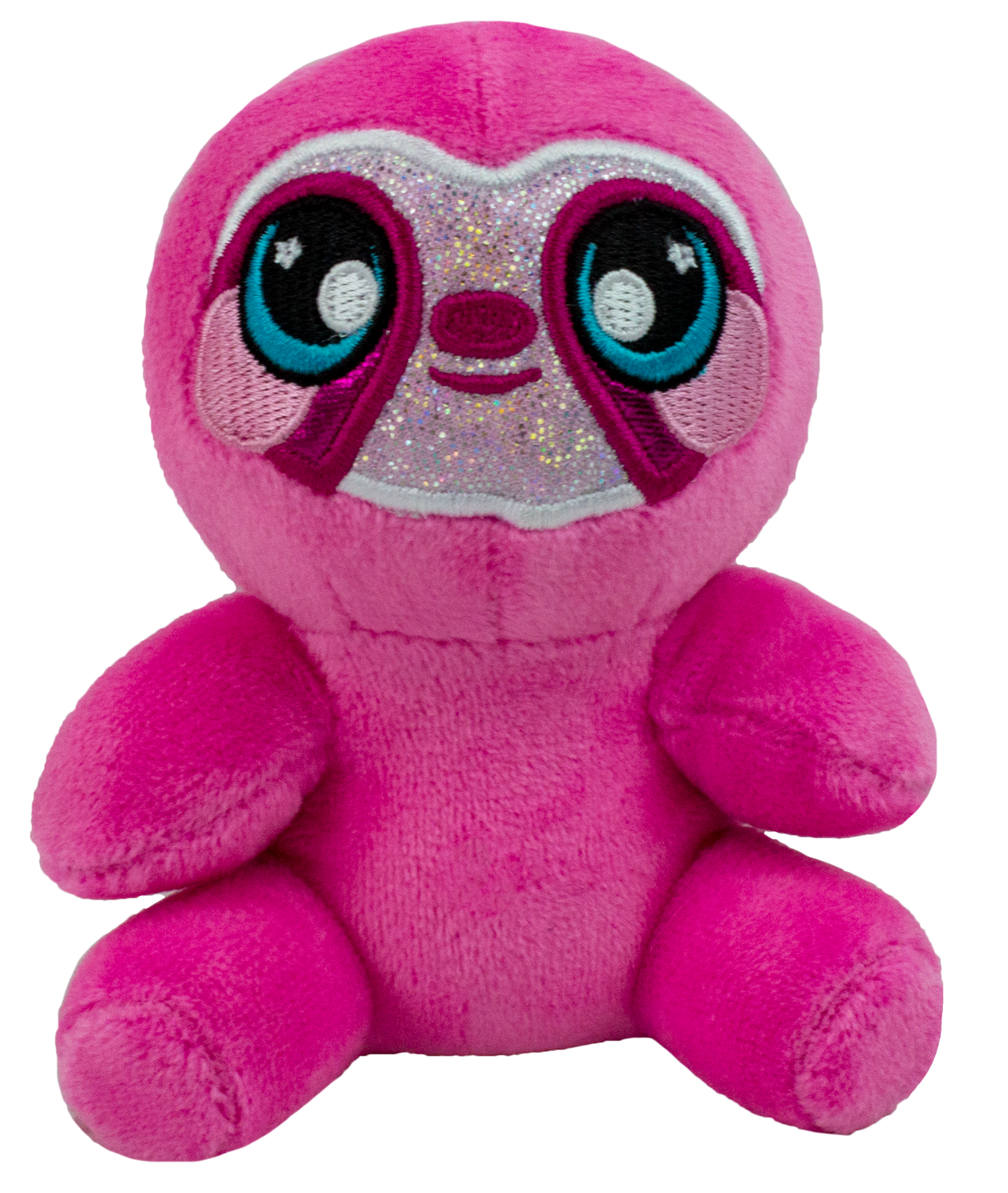 Squeezamals: S3 - Super Squishy Plush (Pink Sloth)