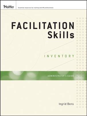 Facilitation Skills Inventory by Ingrid Bens image