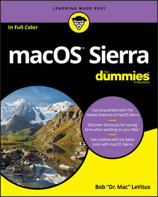macOS Sierra For Dummies by Bob LeVitus image