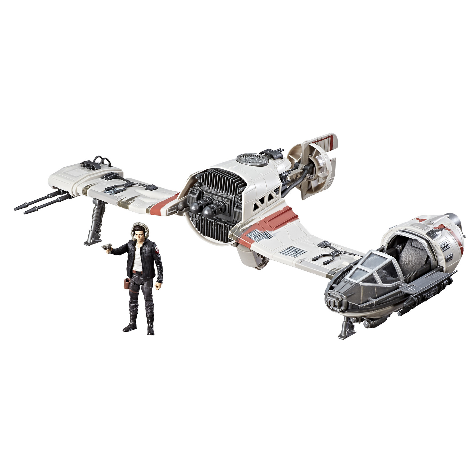 Star Wars: Force Link Figure - Poe Dameron & Ski Speeder 2 Pack image