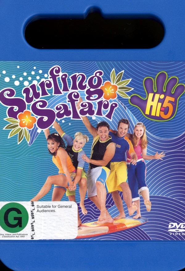 Hi-5 - Surfing Safari on DVD