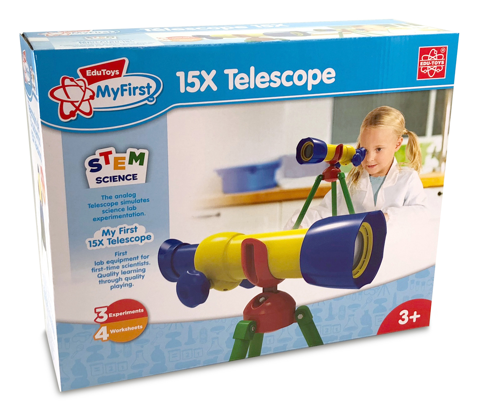 Buy EduToys My First 15x Telescope at Mighty Ape NZ