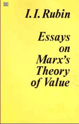 Essays on Marx's Theory of Value by Isaak I. Rubin image