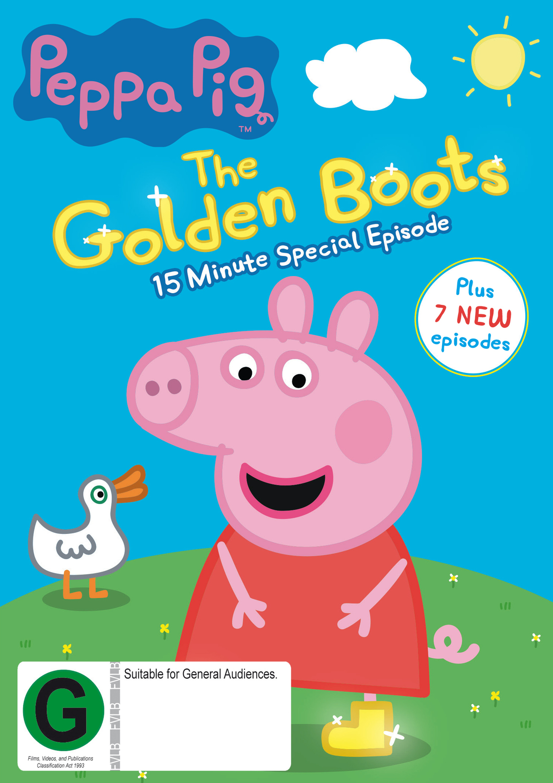 Peppa Pig - Golden Boots on DVD