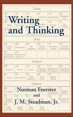 Writing and Thinking by Norman Foerster image