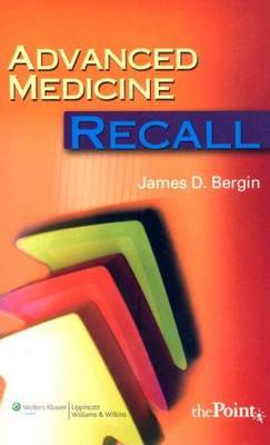 Advanced Medicine Recall by James D. Bergin image