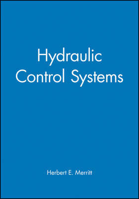 Hydraulic Control Systems by Herbert E. Merritt image