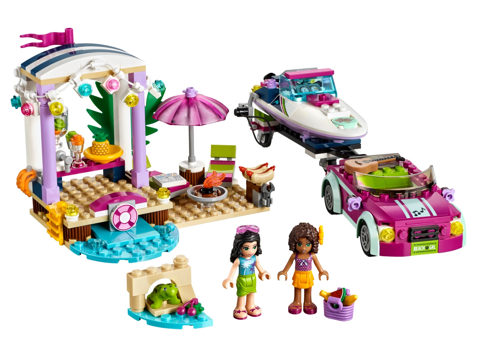 LEGO Friends: Andrea's Speedboat Transporter (41316) image