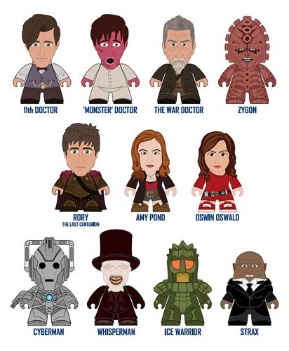 Doctor Who Titans 11th Doctor Series 2 Vinyl Mini Figure (Blind Box) image