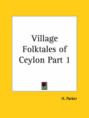 Village Folktales of Ceylon Vol. 1 (1910) image