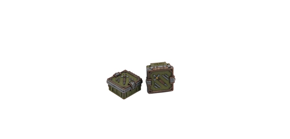 TTCombat: Tabletop Scenics - Ammo Crates image