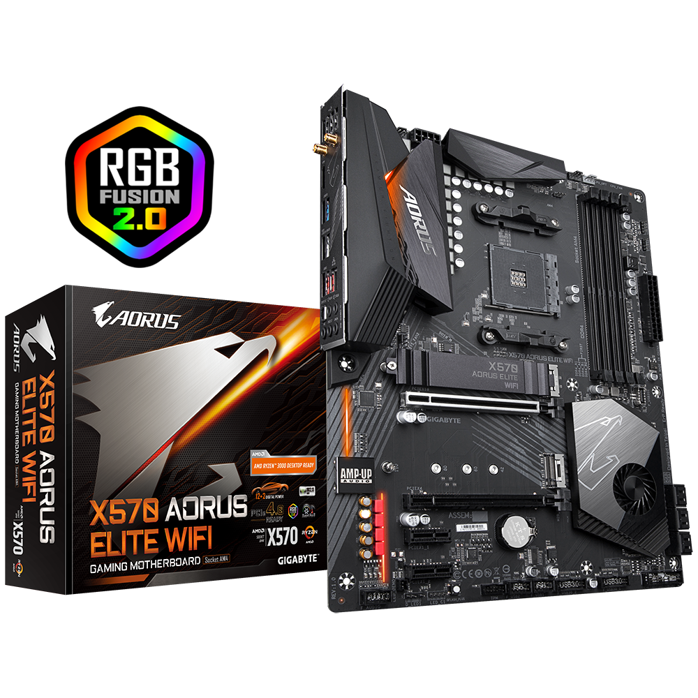 Gigabyte X570 Aorus Elite Wifi AMD Motherboard image