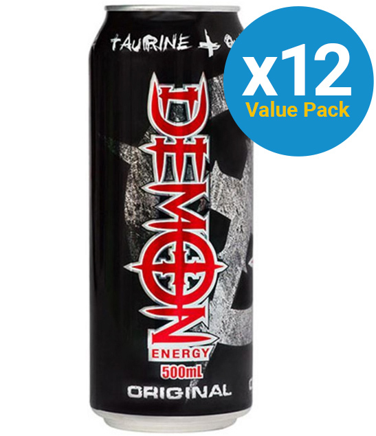 Demon Energy Original Can 500ml (12 Pack) image