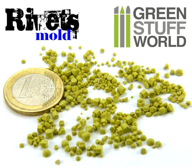 Green Stuff World : Rivet Rubber Molds