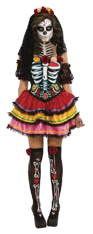 Day of the Dead Senorita Costume (Medium)