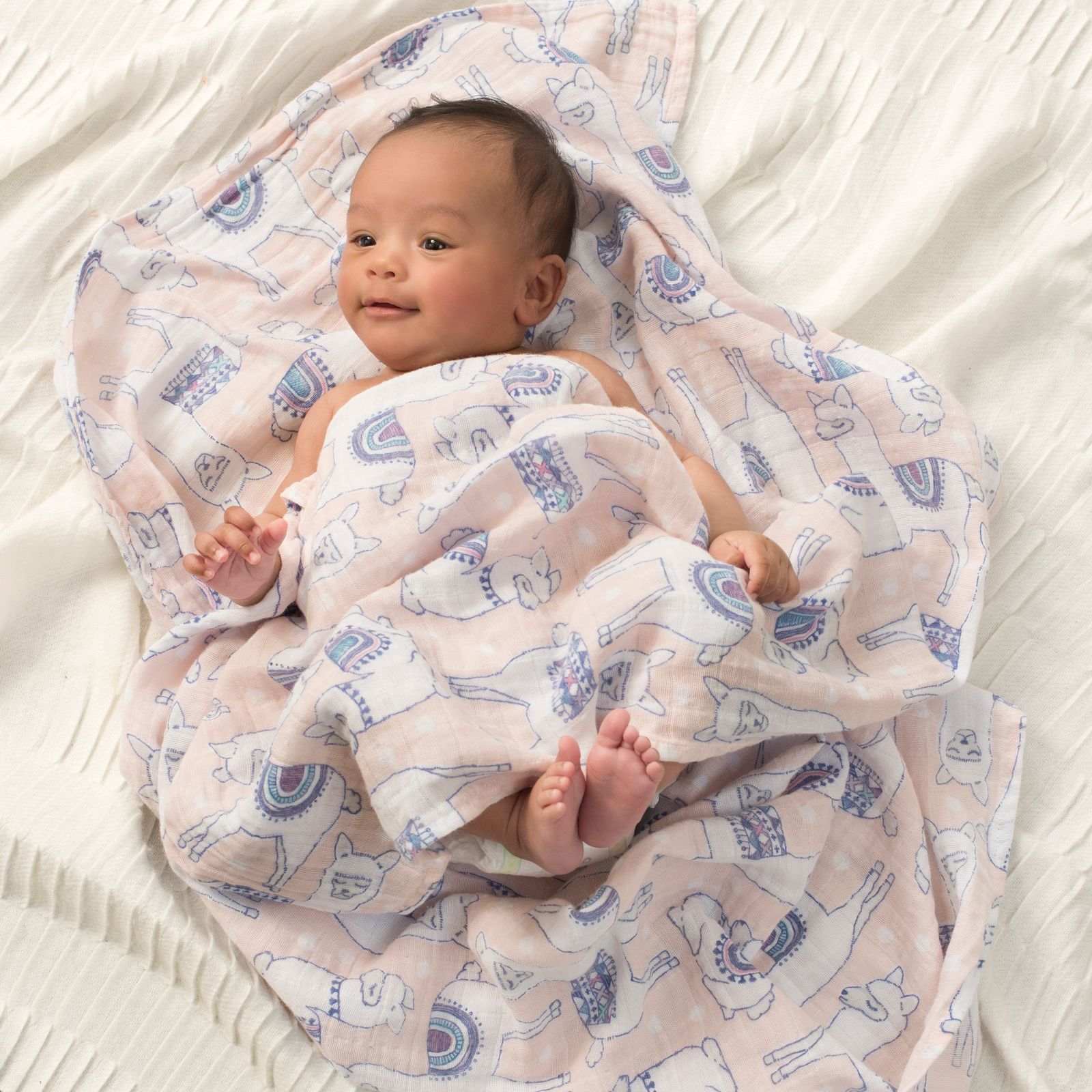 Aden + Anais: Classic Swaddle - Trail Blooms (2 Pack)