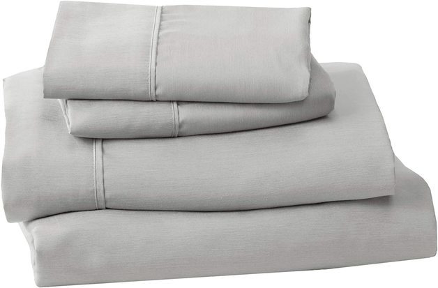 Fraser Country: Premium Microfibre King Single Bed Sheet Set - Grey image