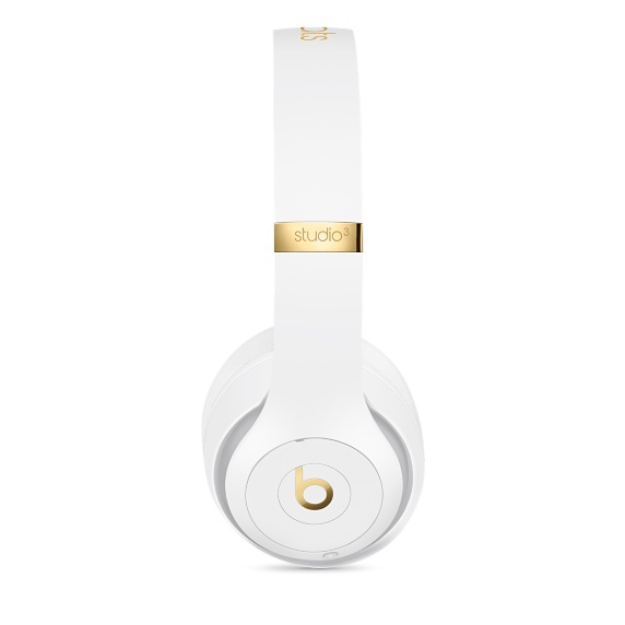 Beats: Studio3 Wireless Over-Ear Headphones - with Pure Active Noise Cancellation -White