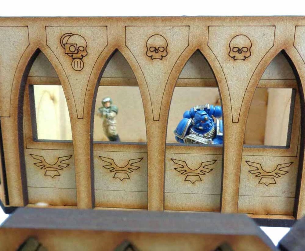TTCombat: Tabletop Scenics - Gothic Bunker Mk II image
